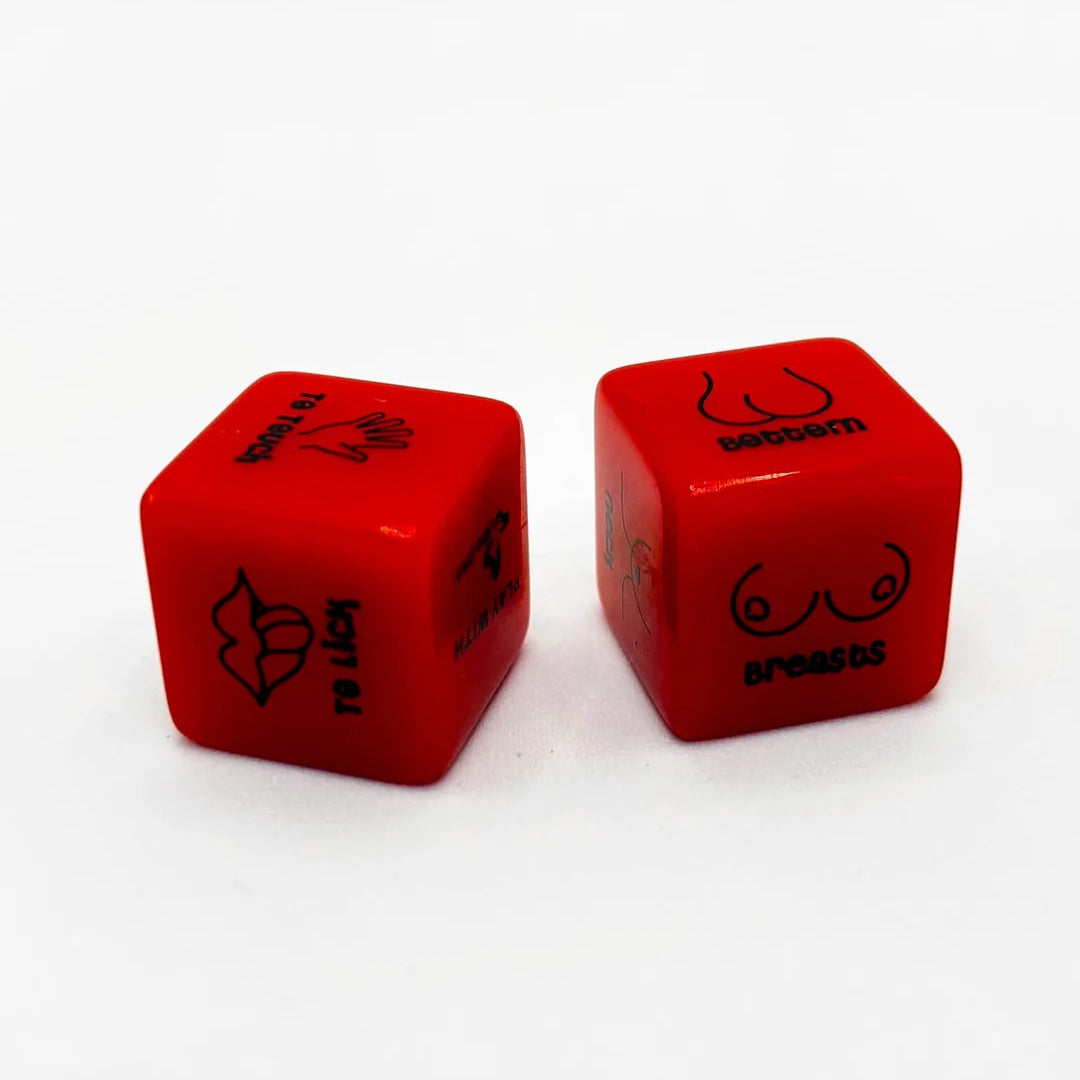 2 Pcs Sex Dice Position Fun Adult Erotic Love Sexy Posture Couple Lovers Party