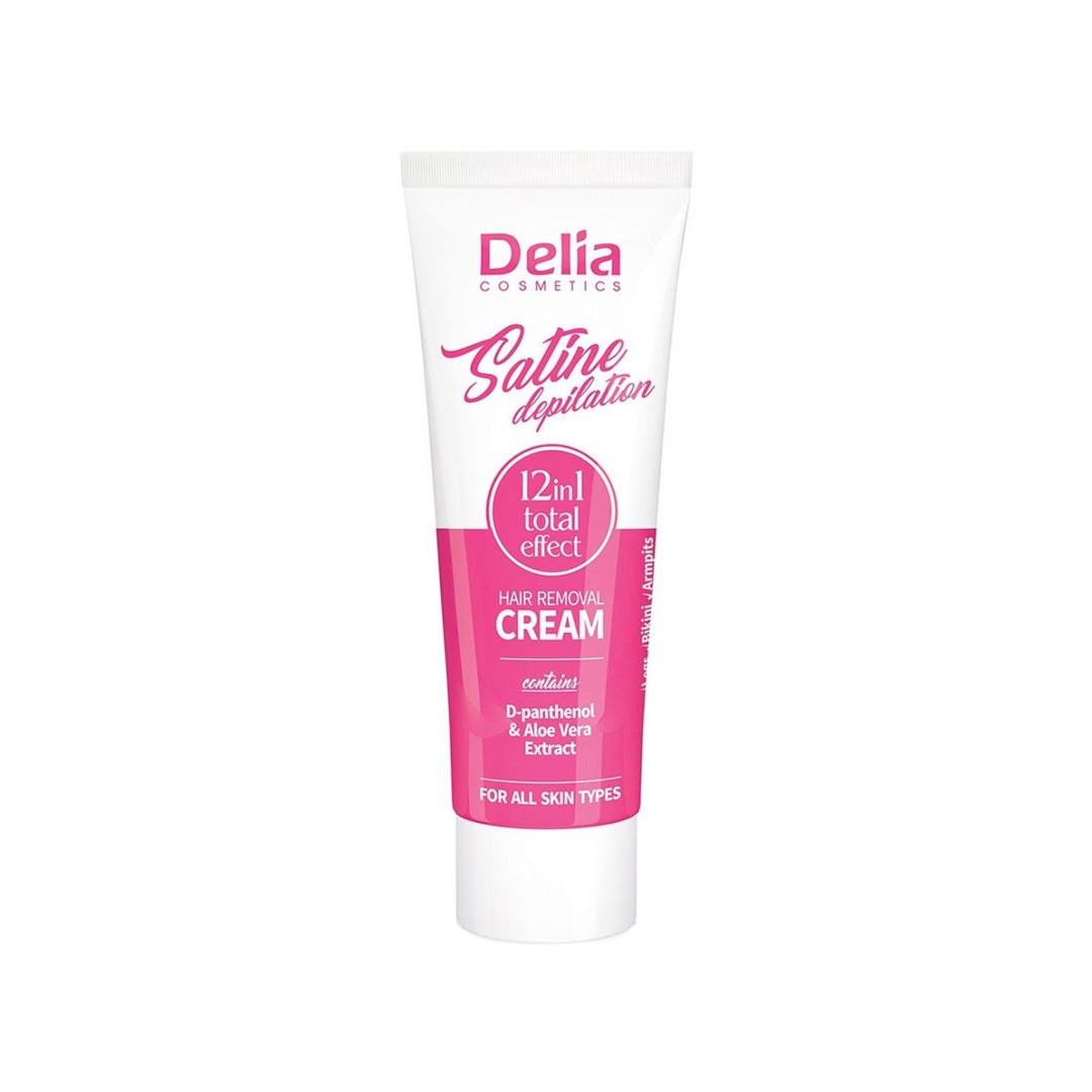 Delia Cosmetics Satine Depilation 12in1 Total Effect: Comprehensive Hair Removal